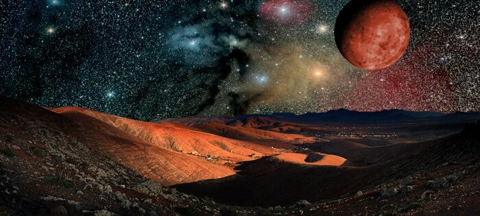 Tableau  Des montagnes