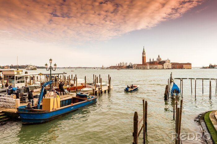 Tableau  Des nuages au-dessus de Venise