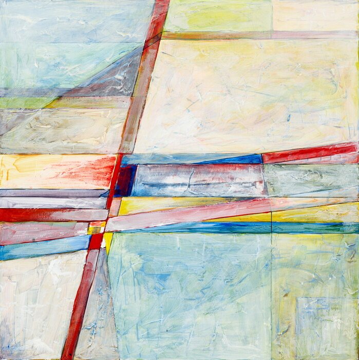 Tableau  Dessin pastel abstrait