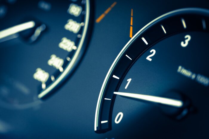 Tableau  détail du tachymètre