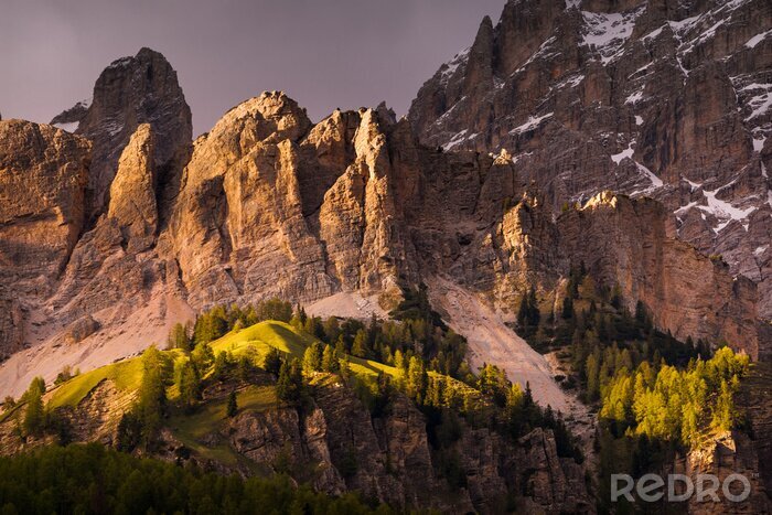 Tableau  Dolomiti dal Lagazuoi, Trentin, Italie