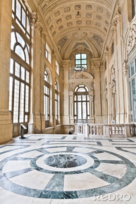 Tableau  Dôme vue de l'intérieur et effet de profondeur