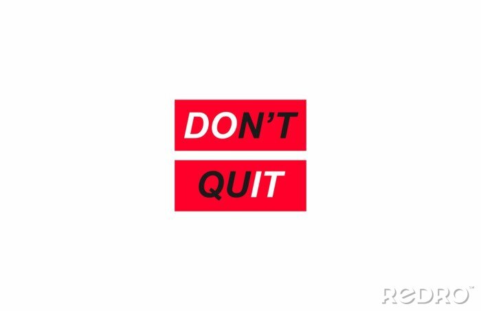 Tableau  Dont Quit sticker tee graphic