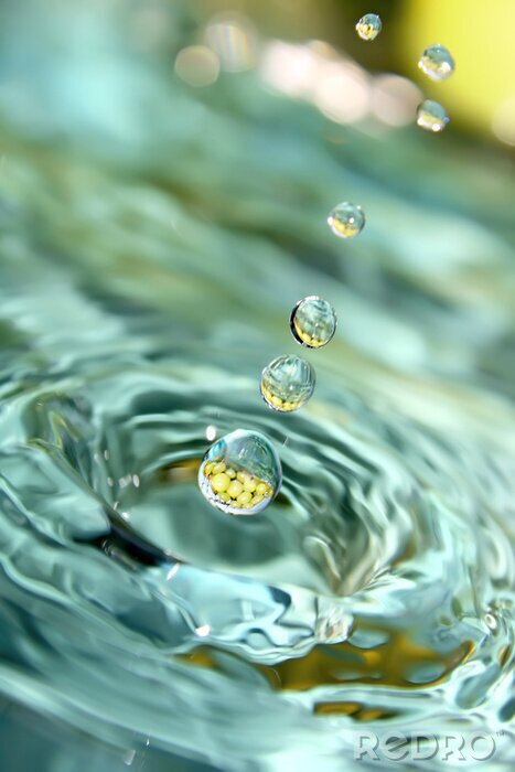 Tableau  Effet dynamique et eau