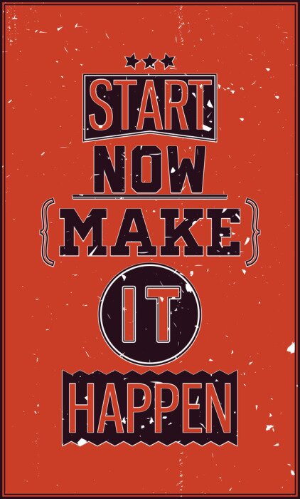 Tableau  Effet grunge typographique