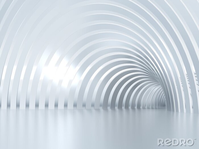 Tableau  Élégant tunnel tridimensionnel