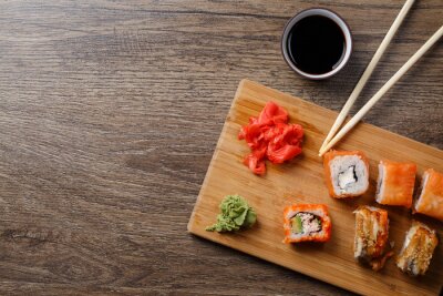 Ensemble maki sushi
