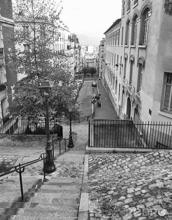 Tableau  Étapes de Montmartre, Paris