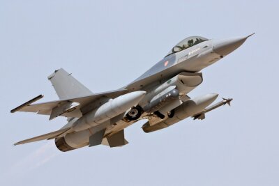 Tableau  F- 16 - Take Off