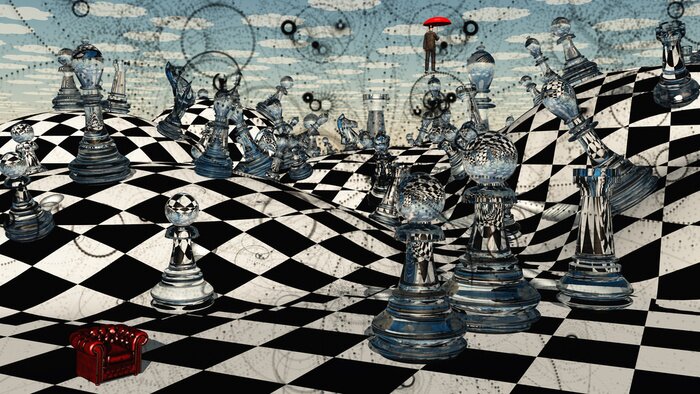 Tableau  Fantastique Echecs