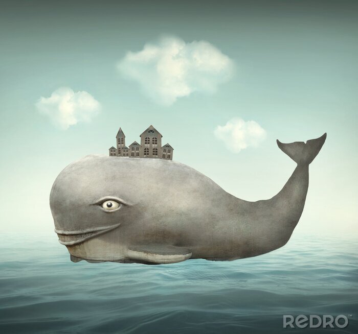Tableau  Fantasy Whale