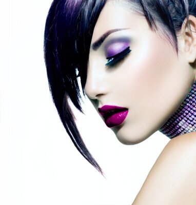 Fashion Beauty Girl. Portrait de femme magnifique