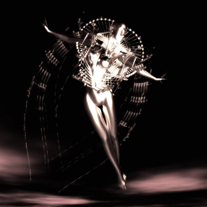 Tableau  Femme Cyborg