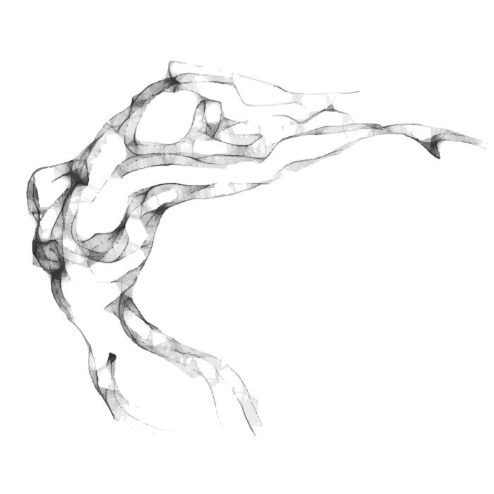 Tableau  Femme érotique abstraite