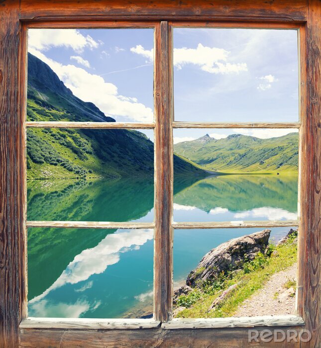 Tableau  Fenêtre donnant sur Tappenkarsee