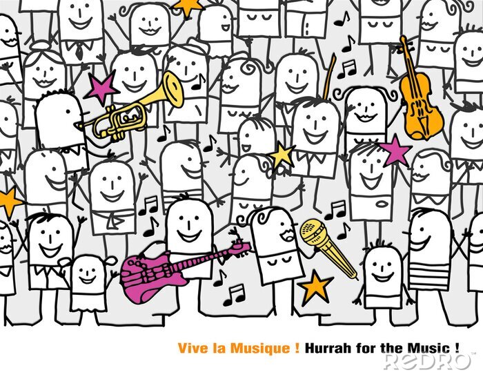 Tableau  fête de la musique