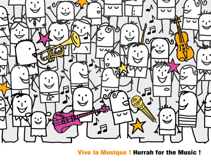 Tableau  fête de la musique