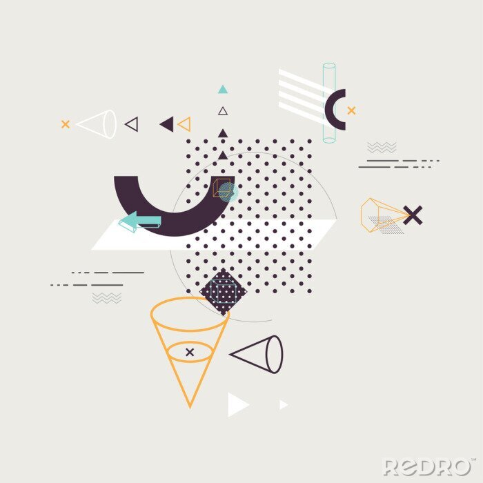 Tableau  Figures géométriques dans l'espace