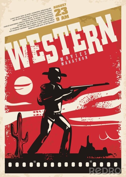Tableau  Film western
