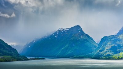 Fjord du paysage