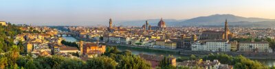 Tableau  Florence city skyline panorama - Florence - Italy