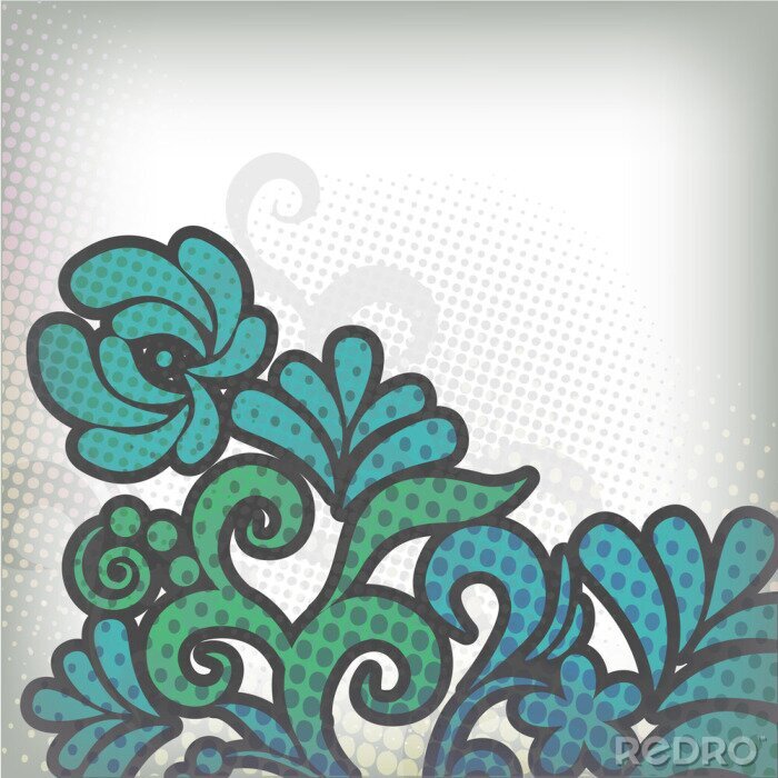 Tableau  Fond abstrait lumineux dans le style grunge