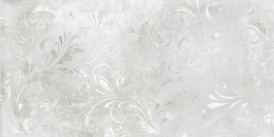 Fond en béton dans des tons de gris avec ornements