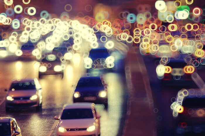 Tableau  Fond, ville, ville, mouvement, lumières