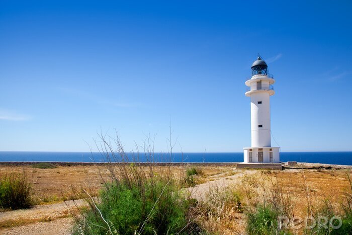 Tableau  Formentera avec son phare
