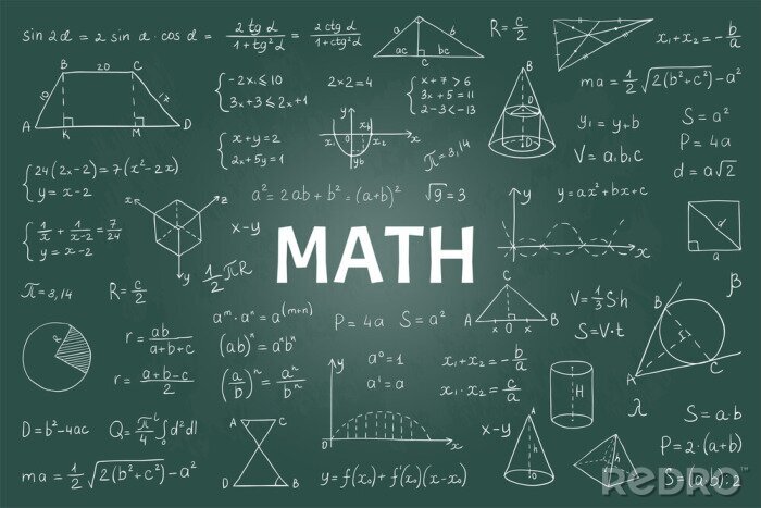 Tableau  Formules et équations mathématiques