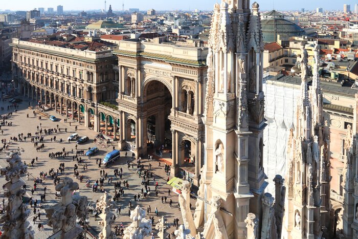 Tableau  Galleria Vittorio Emanuele, Milan, Italie