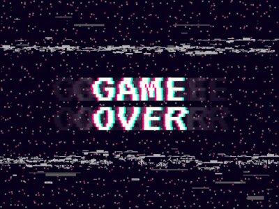 Game over glitch