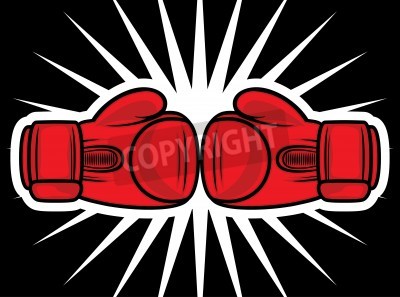 Tableau  Gants de boxe image graphique