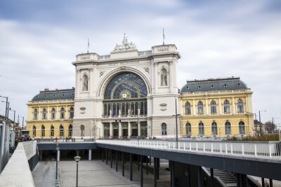 Tableau  Gare principale, Budapest, Hongrie