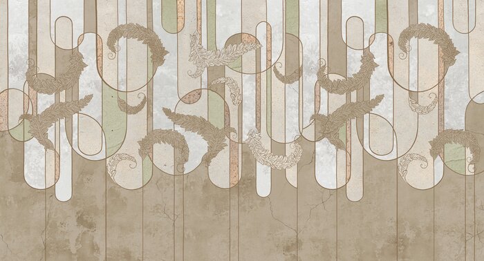 Tableau  Géométrie florale