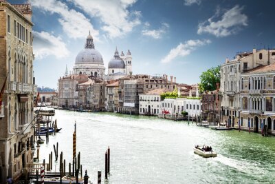 Tableau  Grand Canal le matin à Venise