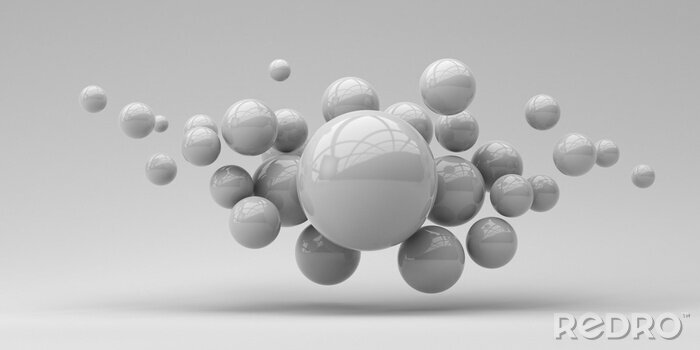 Tableau  Gray sphère en lévitation