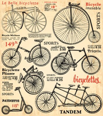 Histoire de vélos vintage