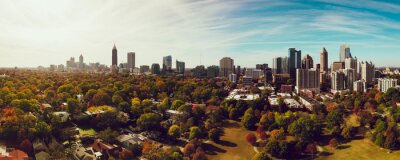 Tableau  Horizon d'automne d'Atlanta