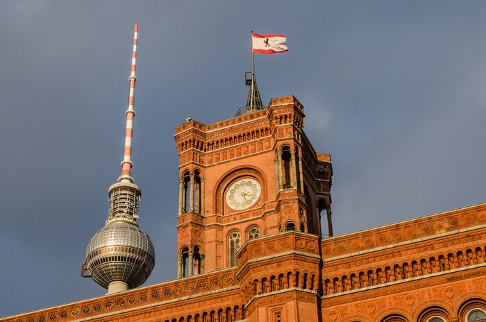 Tableau  Hôtel de ville de Berlin