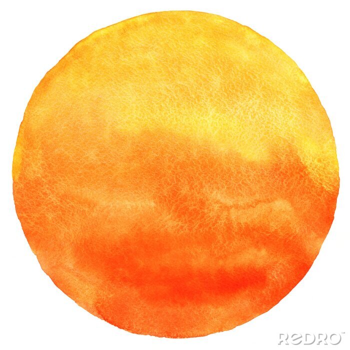 Tableau  Illustration d'un grand coucher de soleil