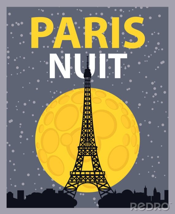 Tableau  Image graphique Paris