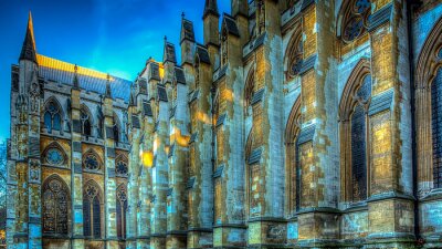 image HDR de la cathédrale de Westminster