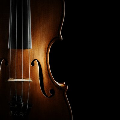 Instruments de musique pour violon de l'orchestre