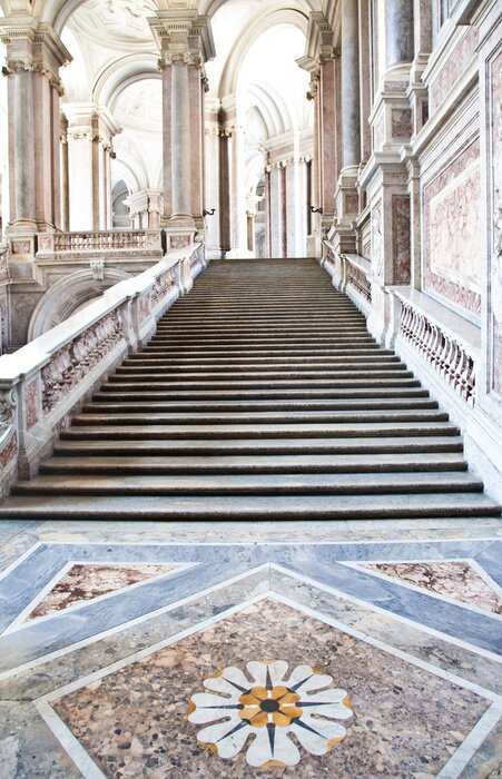 Tableau  Intérieur luxueux et effet de profondeur