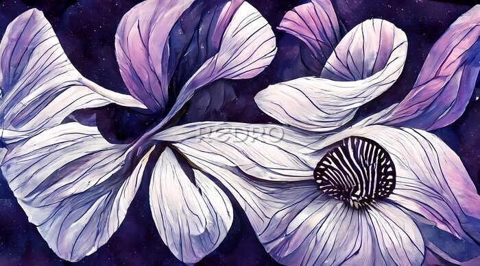 Tableau  Iris sauvages