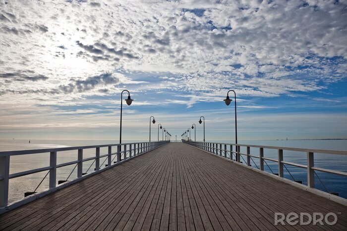 Tableau  Jetée 3d la matin