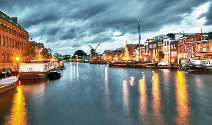 Tableau  Jour nuageux à Amsterdam