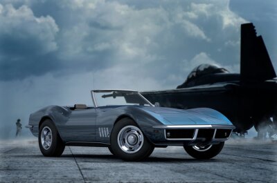 Klassischer US Sportwagen