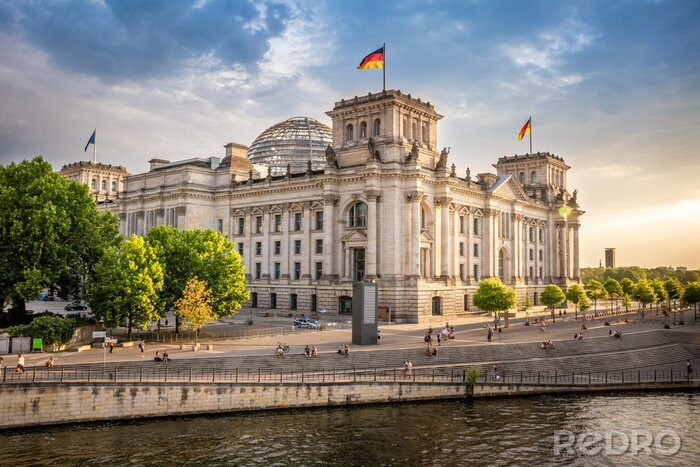 Tableau  L'architecture majestueuse de Berlin